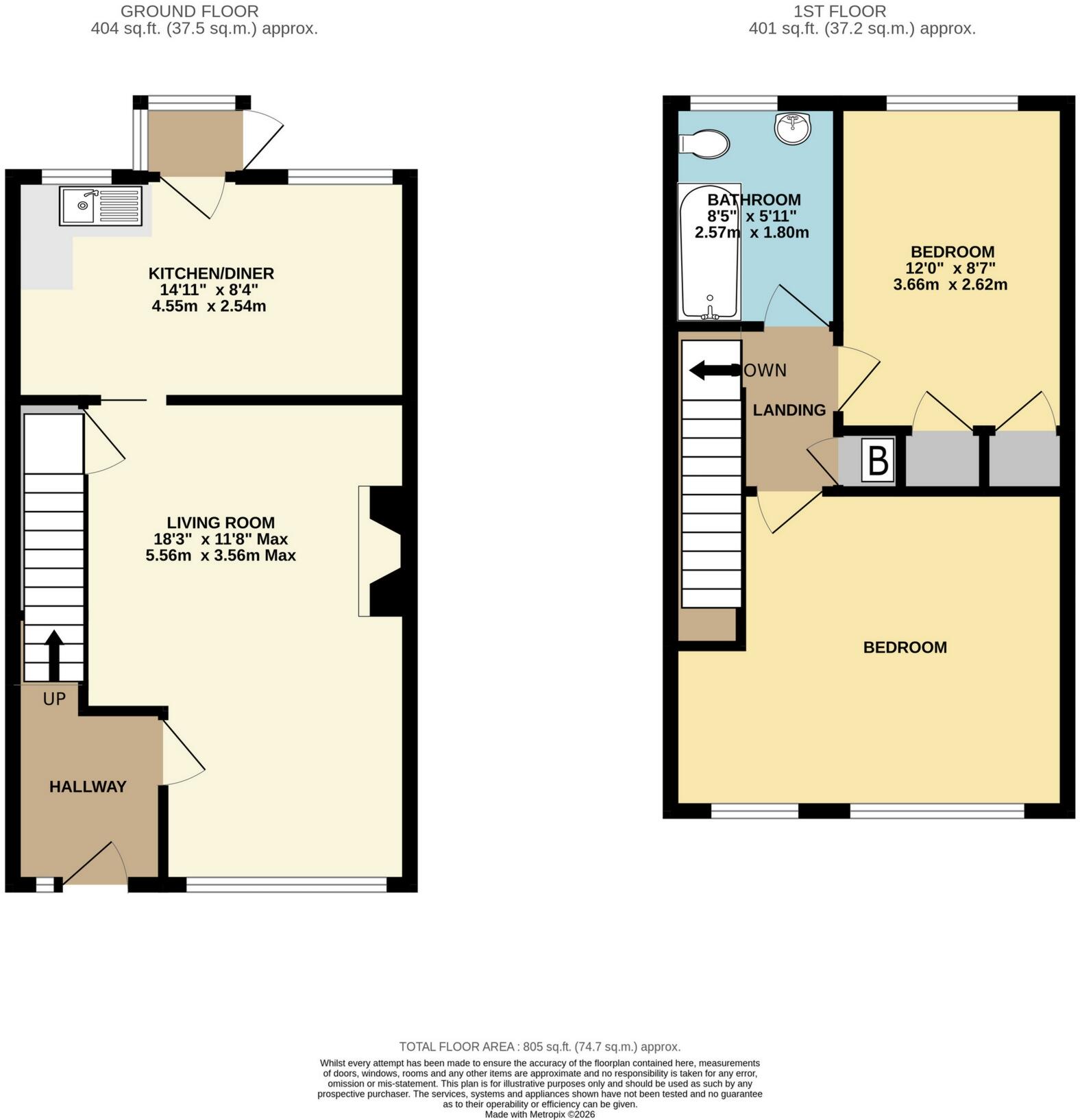 Victoria Avenue, Westgate, CT8 floorplan