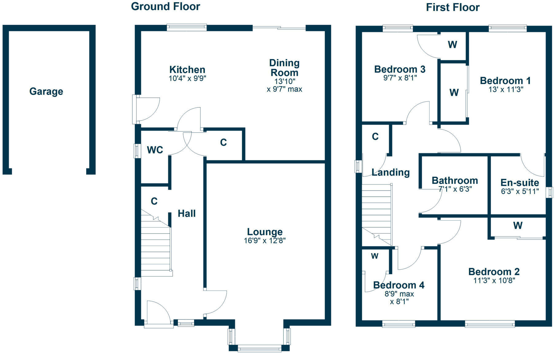 16 Lochfergus Drive, Coylton, KA6 6GB floorplan