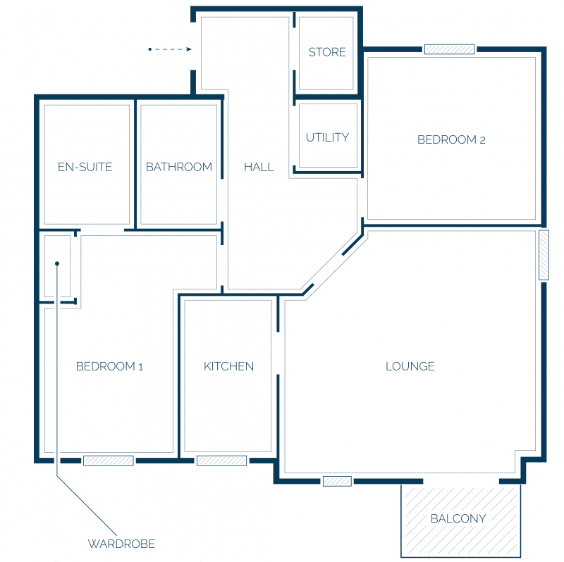 The Bridges, Buxton Road, Macclesfield, SK10 floorplan