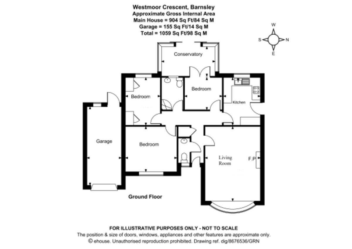Westmoor Crescent, Pogmoor floorplan