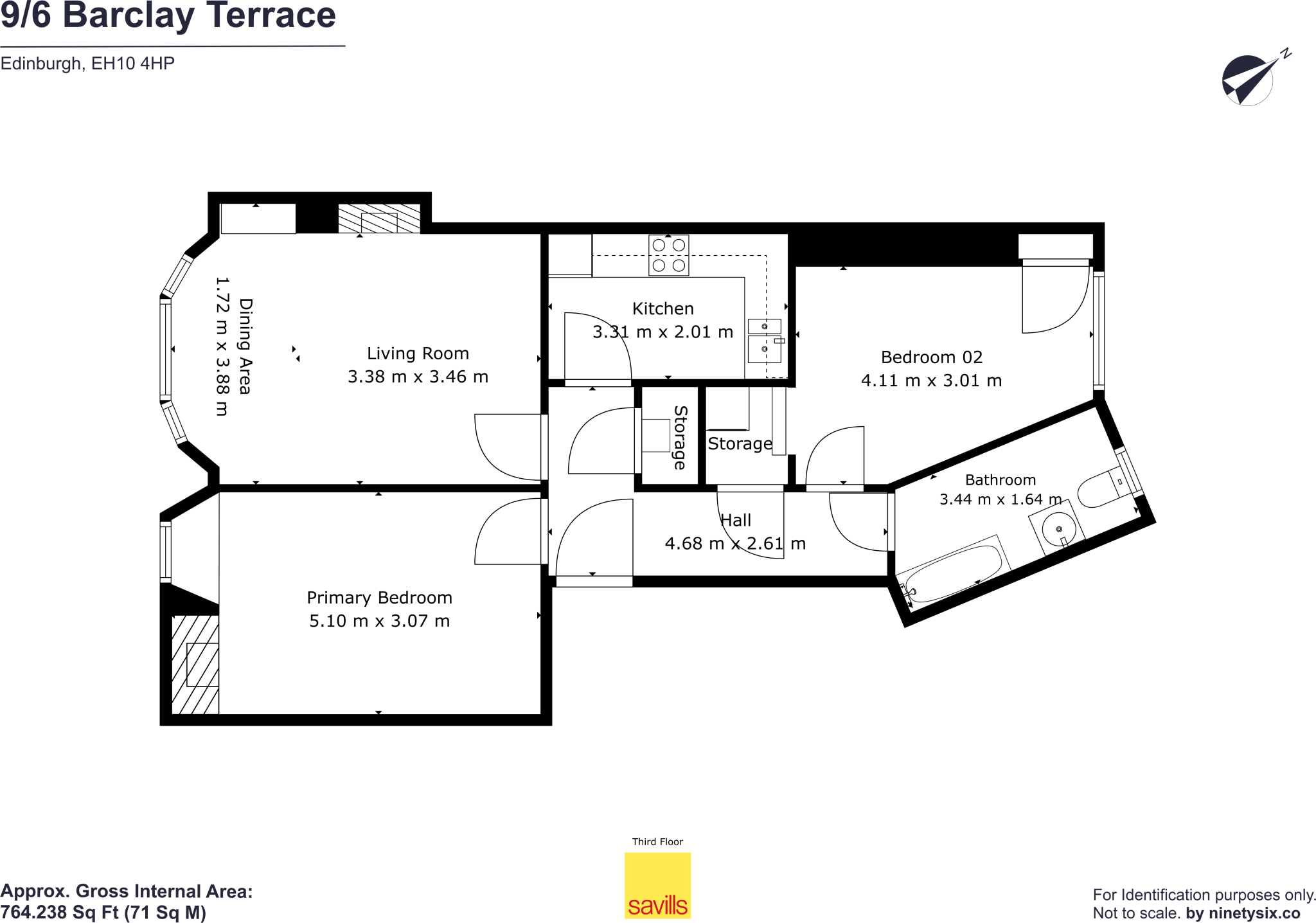 Barclay Terrace, Bruntsfield, Edinburgh, Midlothian, EH10 floorplan