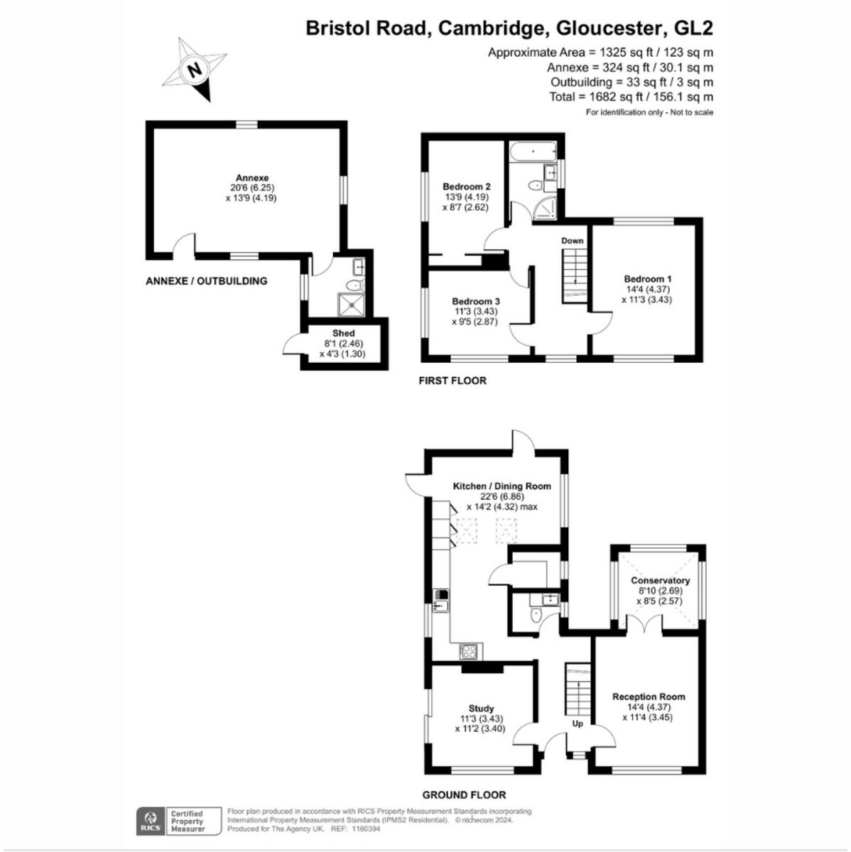 Bristol Road, Gloucestershire, GL2 floorplan