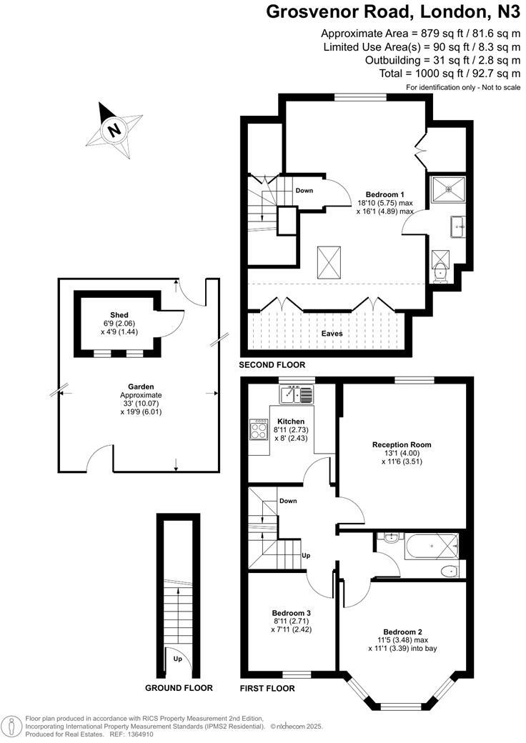 Grosvenor Road, West Finchley floorplan