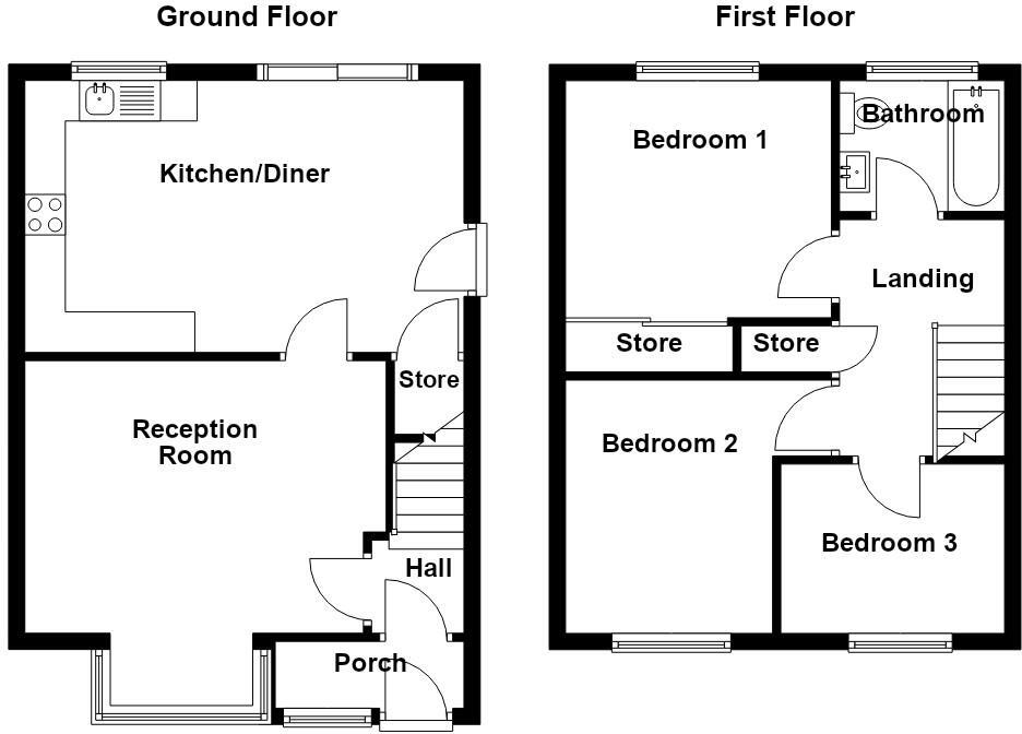Browning Road, Swinton, Manchester floorplan