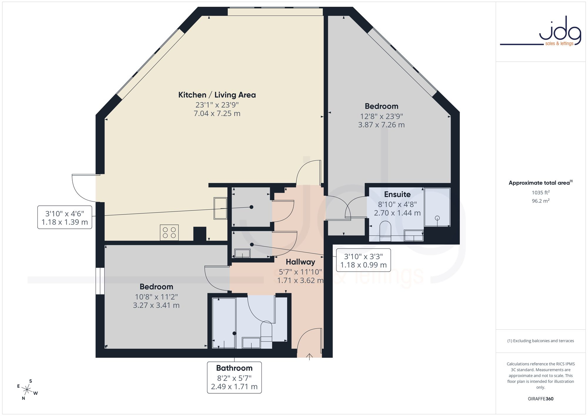 Kershaw Drive | A Rare Ground-Floor Home with Parking and Outdoor Space floorplan