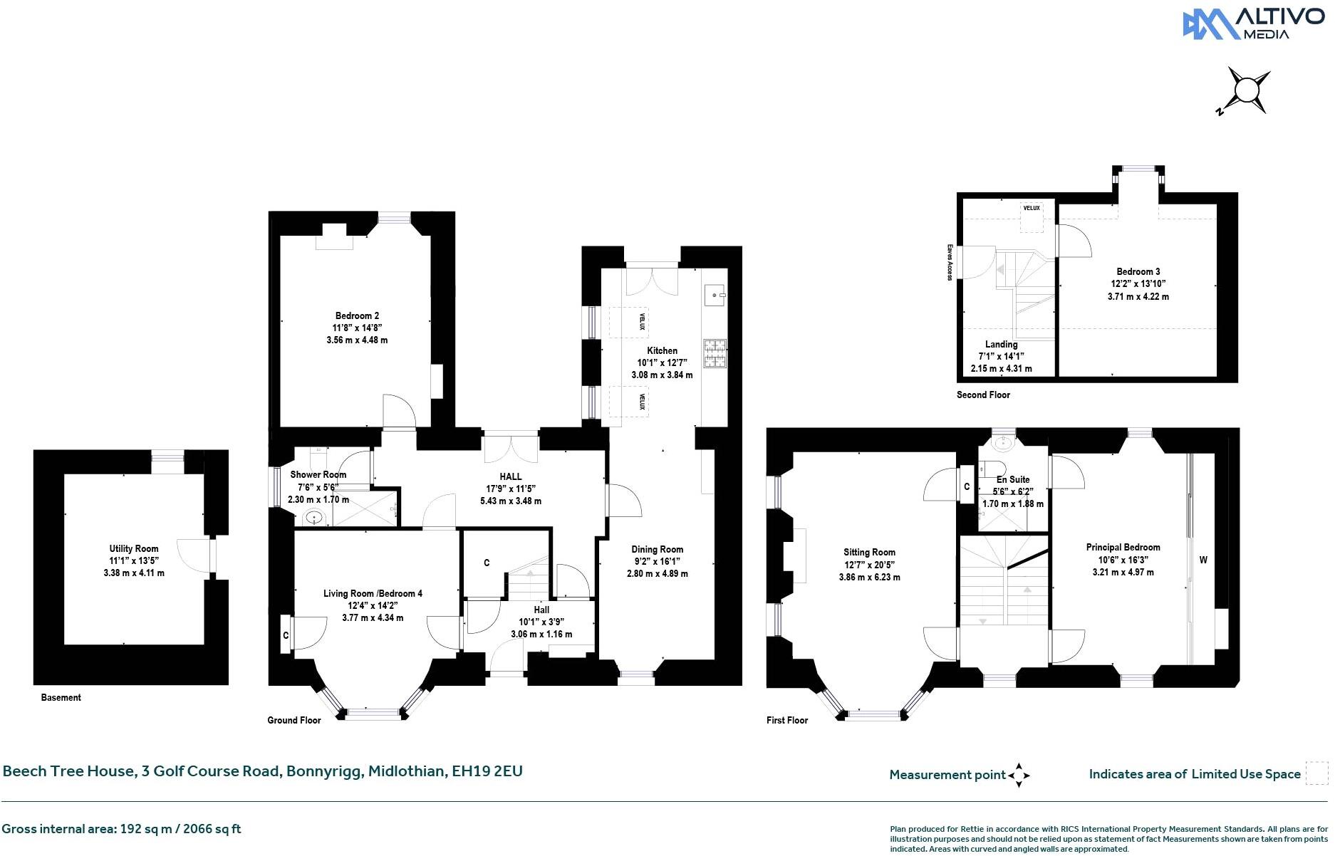 Golf Course Road, Bonnyrigg, Midlothian floorplan