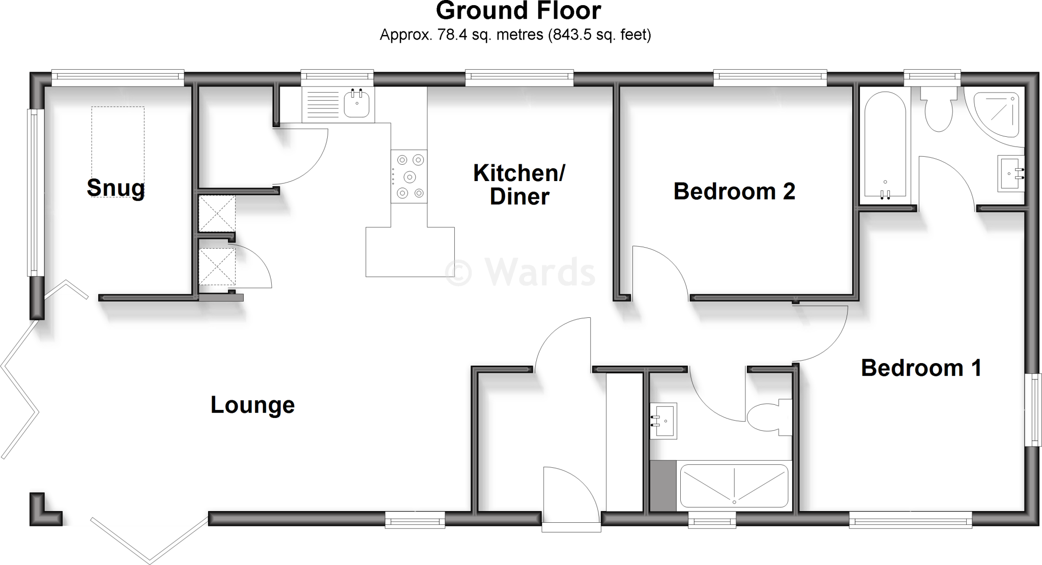 Well Street, East Malling, West Malling, Kent floorplan