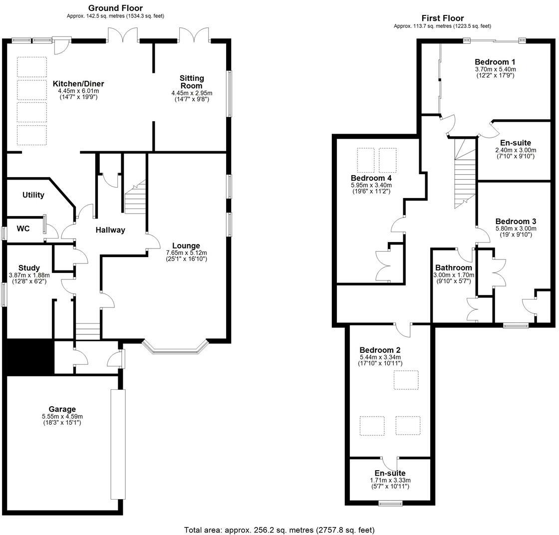 Westgate, Scotton floorplan