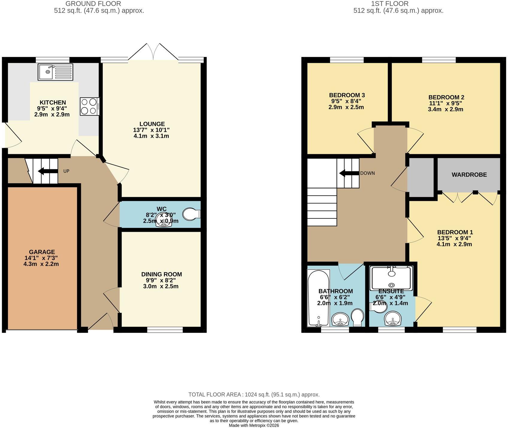 Blackbird Avenue, Knaresborough, HG5 floorplan