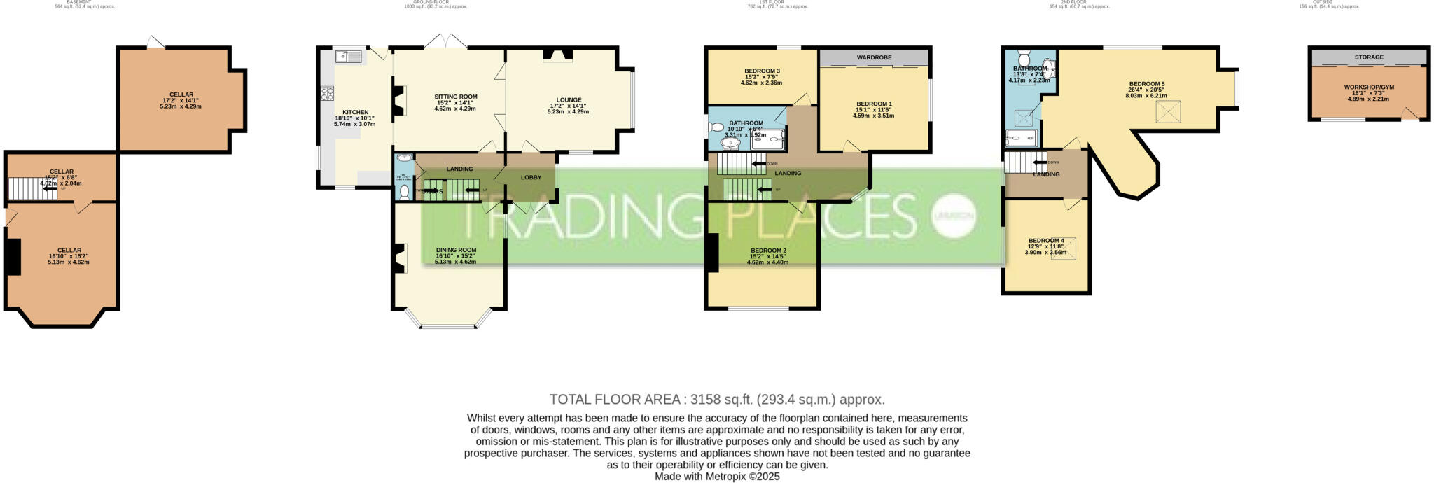Cemetery Lodge, Queens Road, M41 floorplan