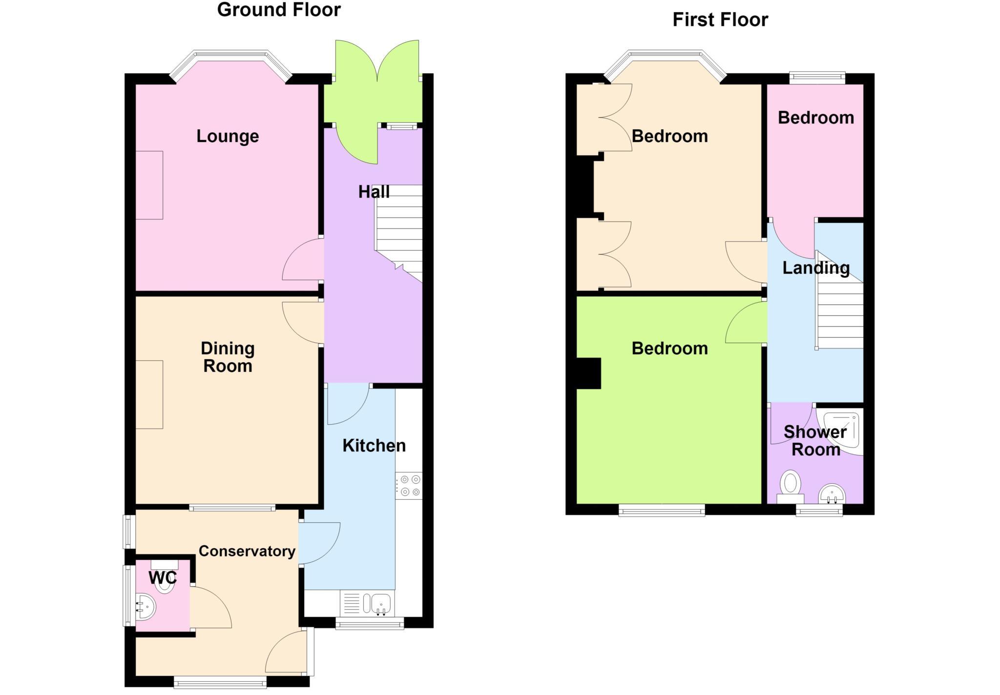 Avery Lane, Elson, Gosport floorplan
