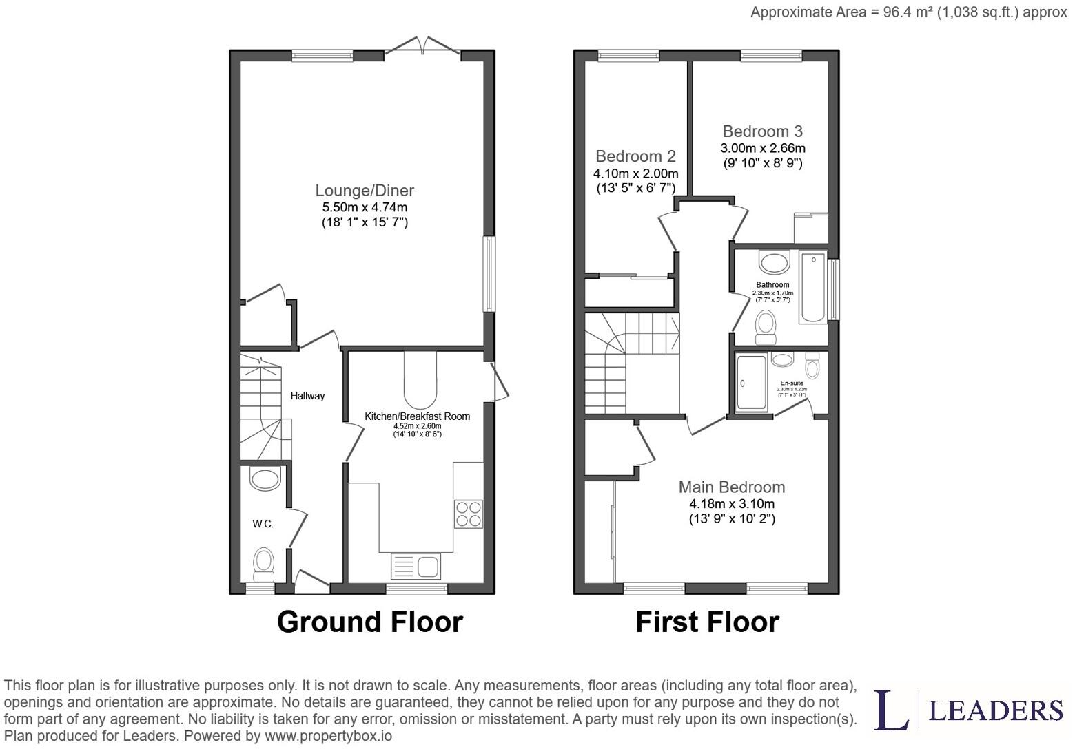Bishops Gray Rise, Bishops Stortford, CM23 floorplan