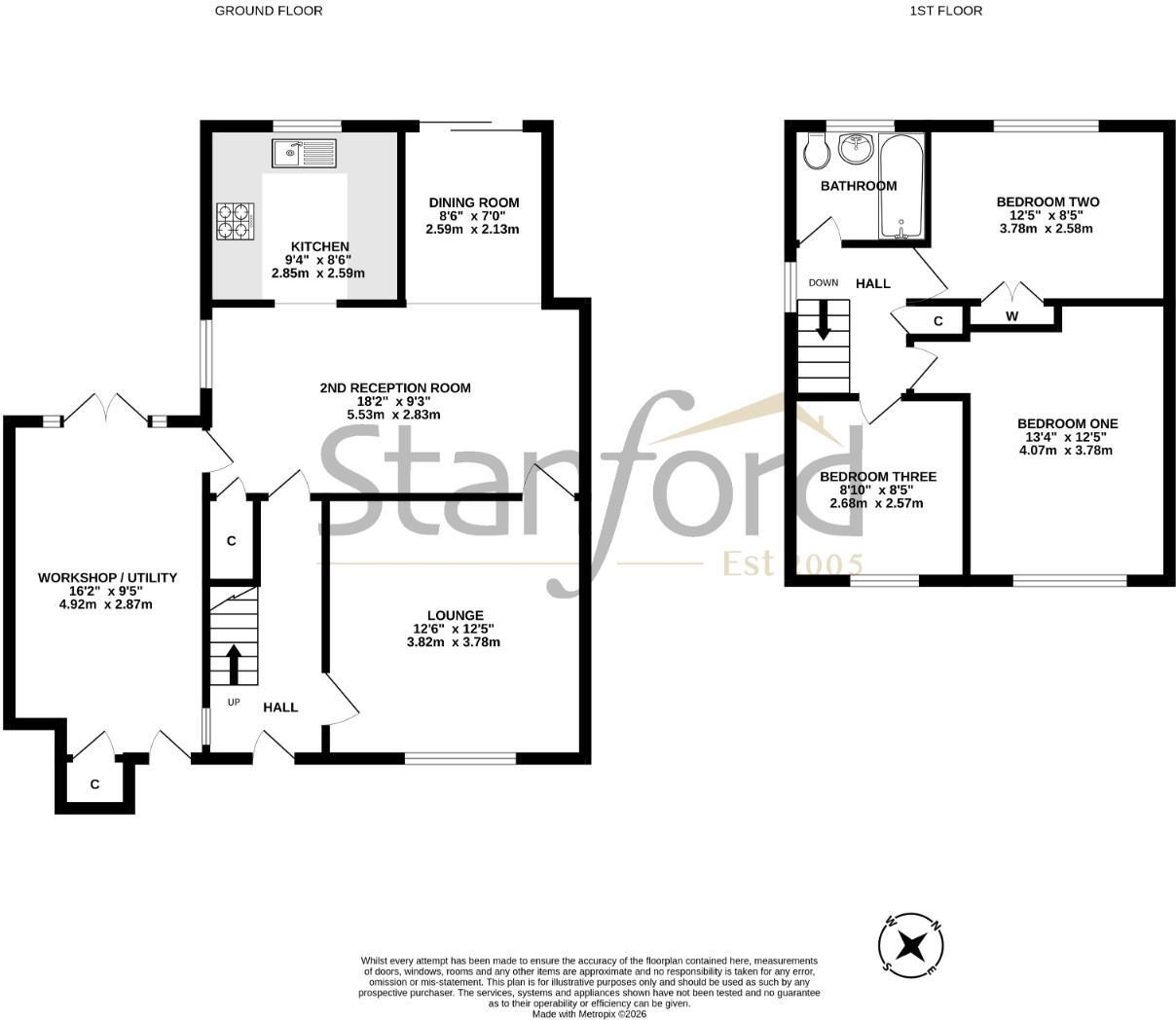Sedgwick Road, Bishopstoke, Eastleigh, SO50 floorplan