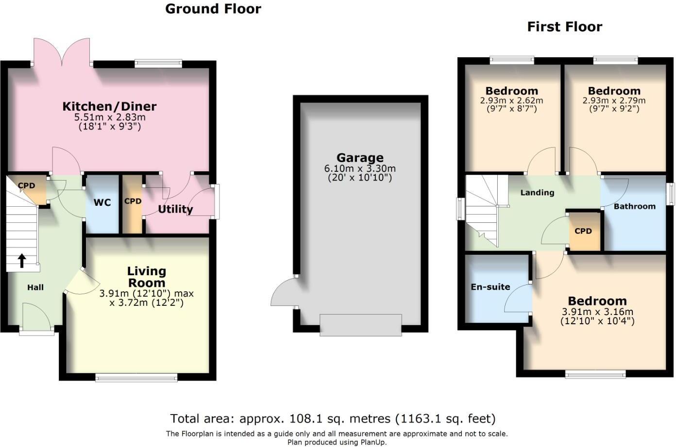 Garman Way, Hadleigh floorplan