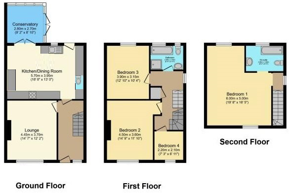 Liss Road, Eastry, Sandwich, CT13 0JY floorplan
