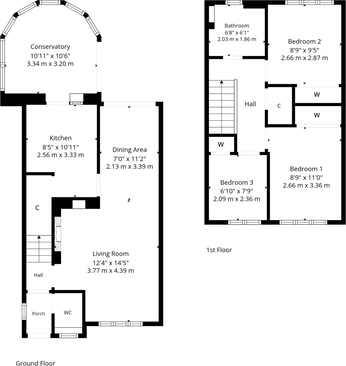 8 Levern Bridge Road, Glasgow, G53 7AB floorplan
