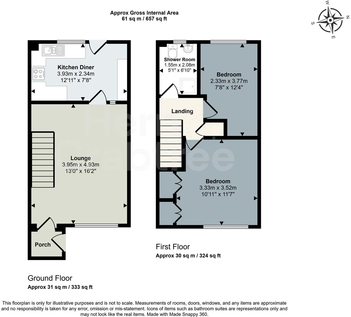 Pennyroyal Close, St. Mellons, Cardiff floorplan