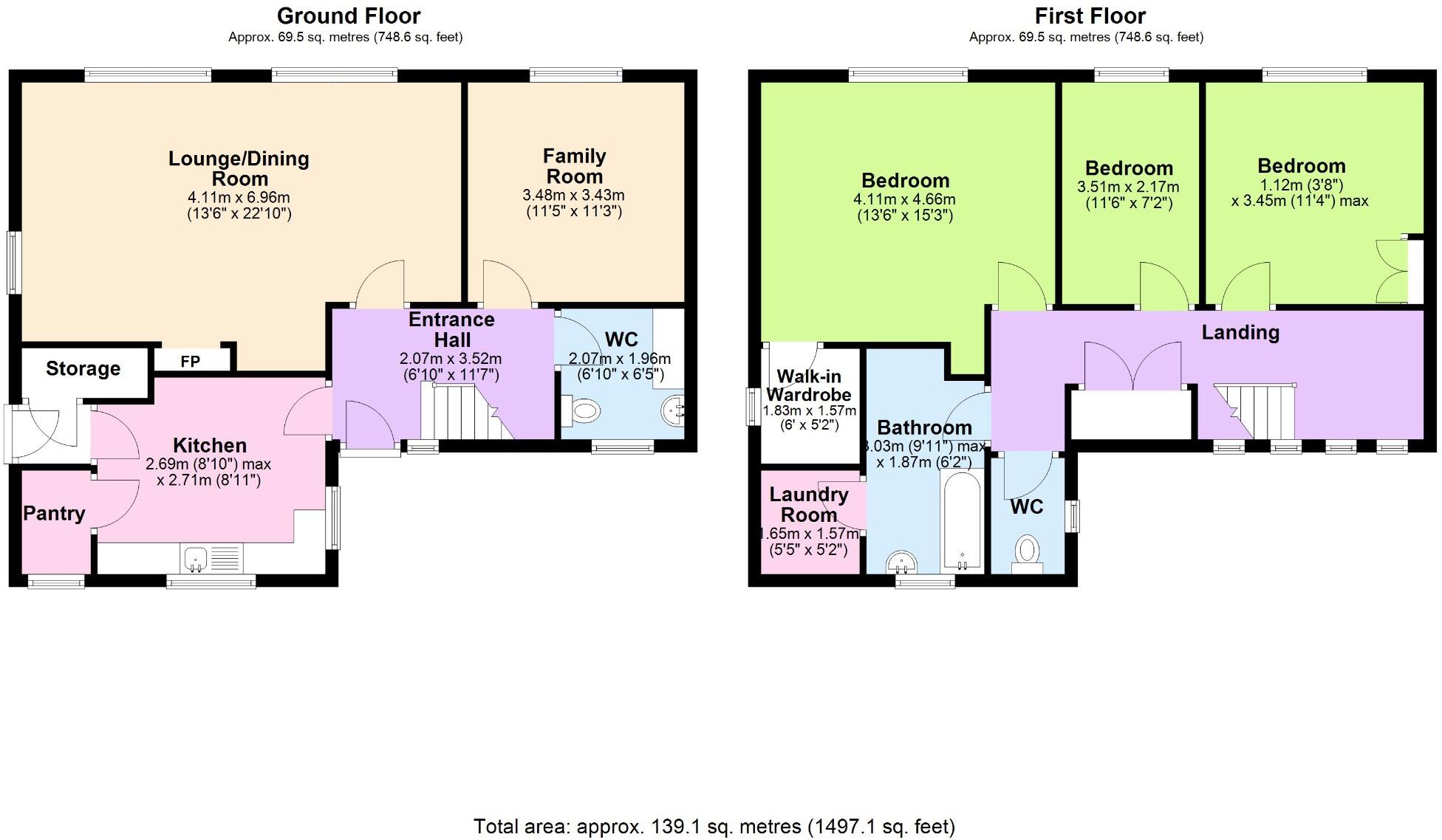 Mostyn, 11 Constitution Hill, Wellington, Telford, Shropshire, TF1 3BA floorplan