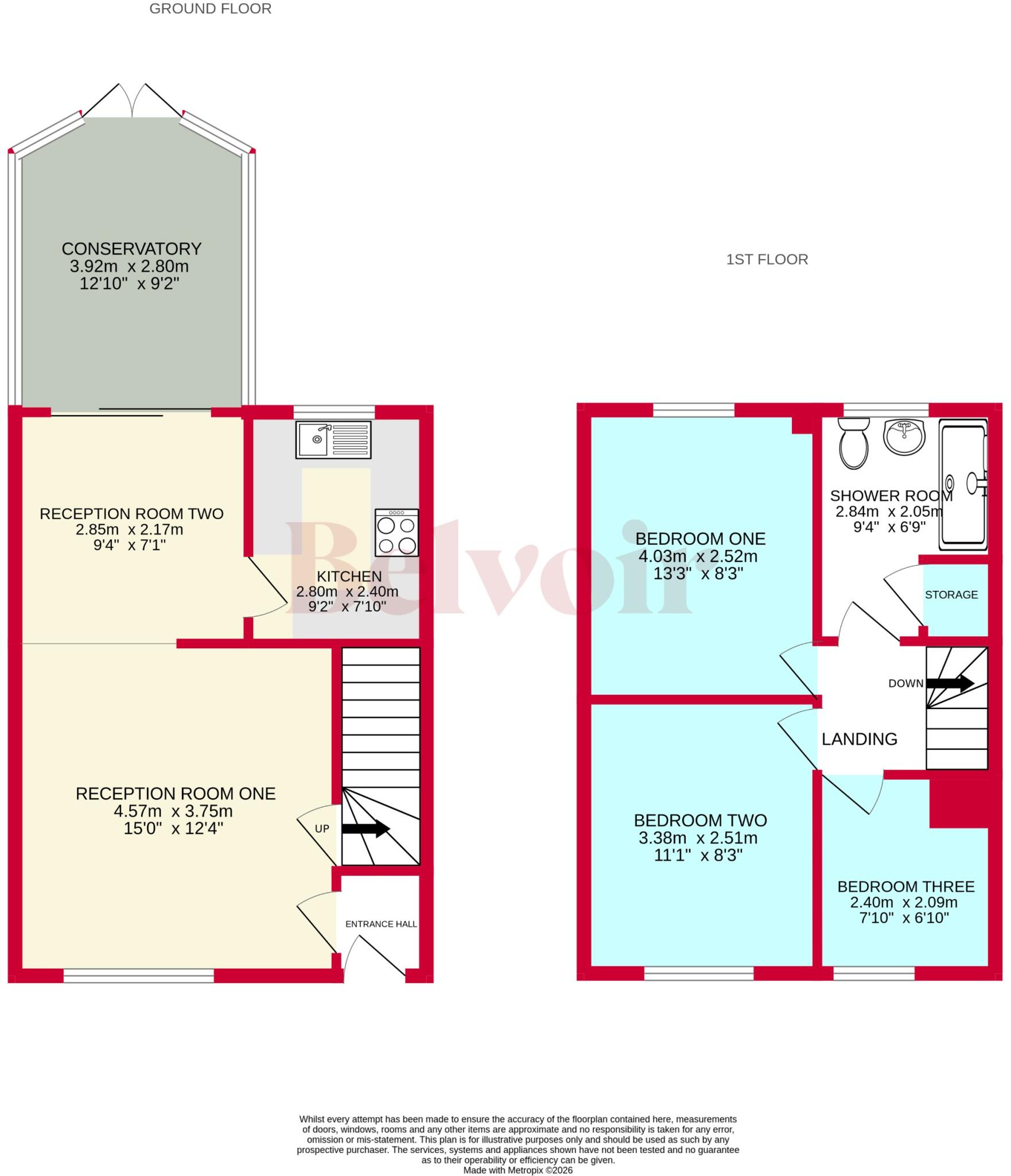Brookfield Way, Tipton, DY4 floorplan