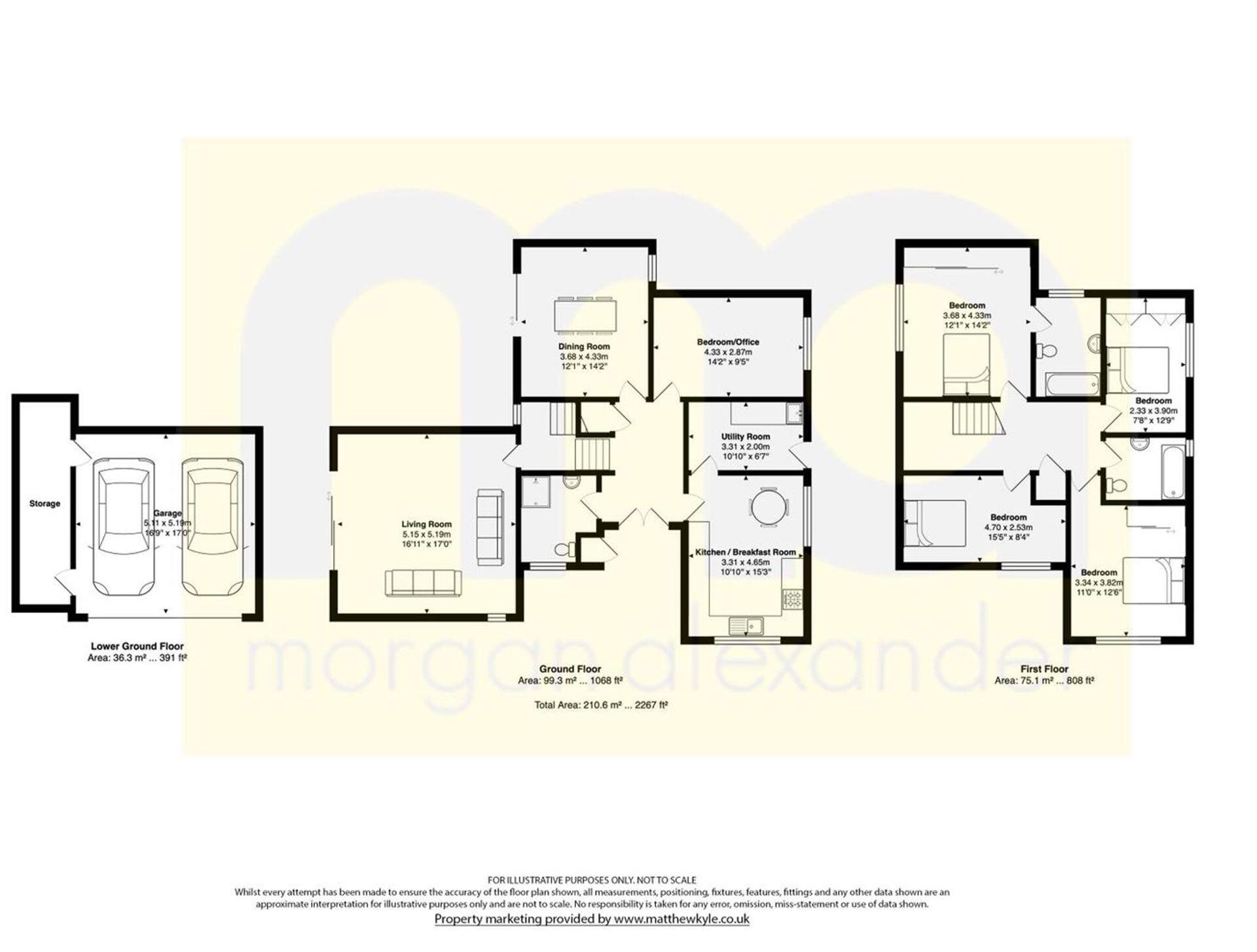 High Molewood, Hertford, SG14 floorplan