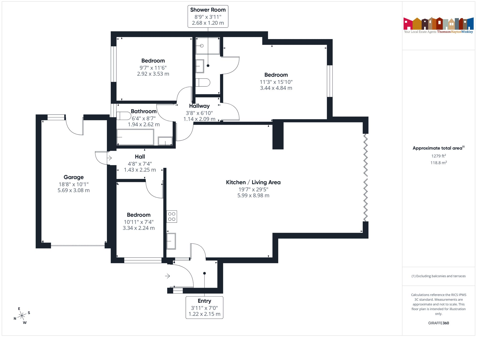 44 Lingmoor Rise, Kendal floorplan