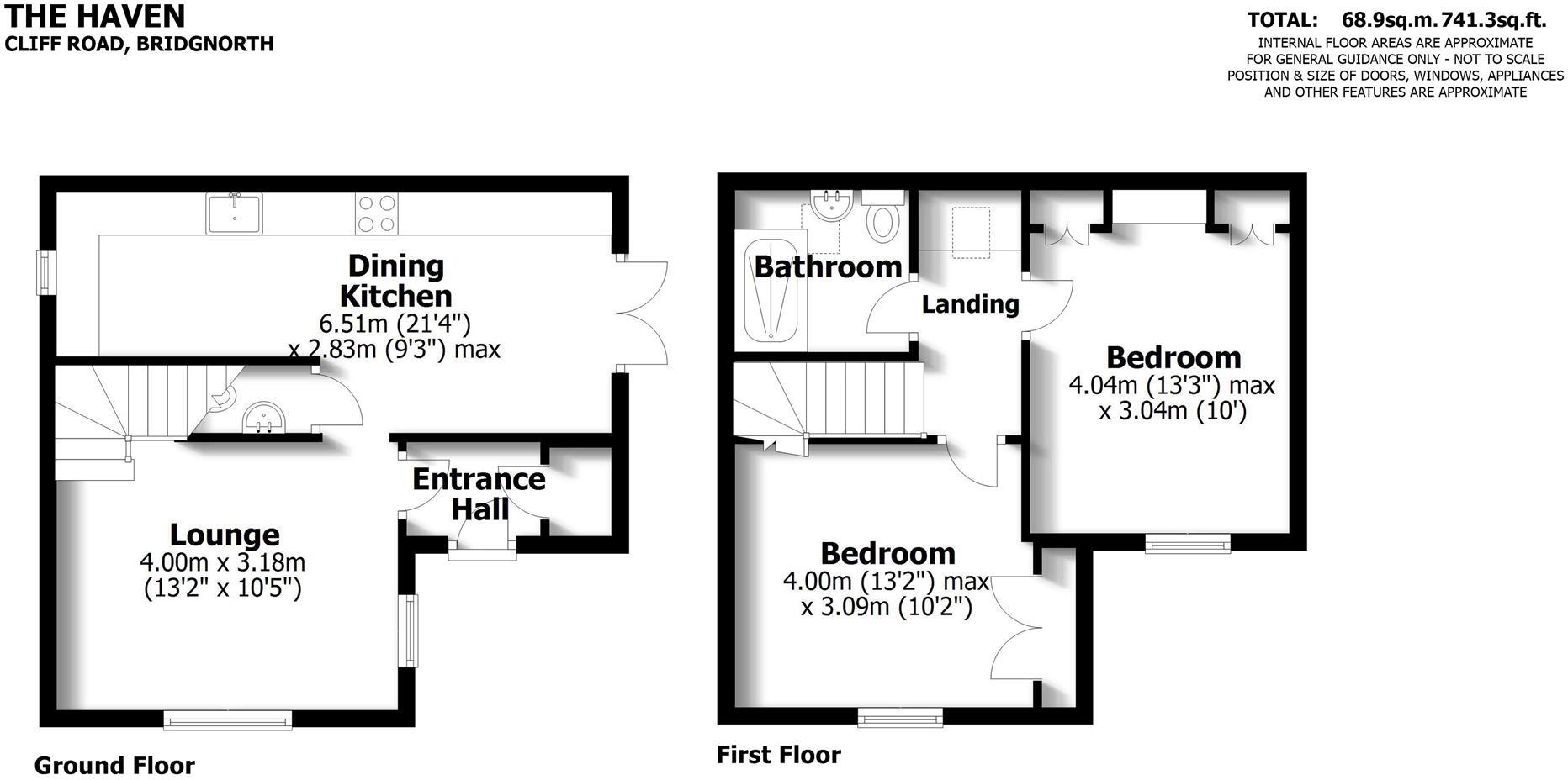 The Haven, Cliff Road, Bridgnorth floorplan