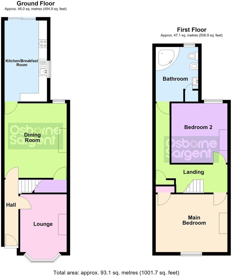 Acacia Grove, Rugby, CV21 floorplan