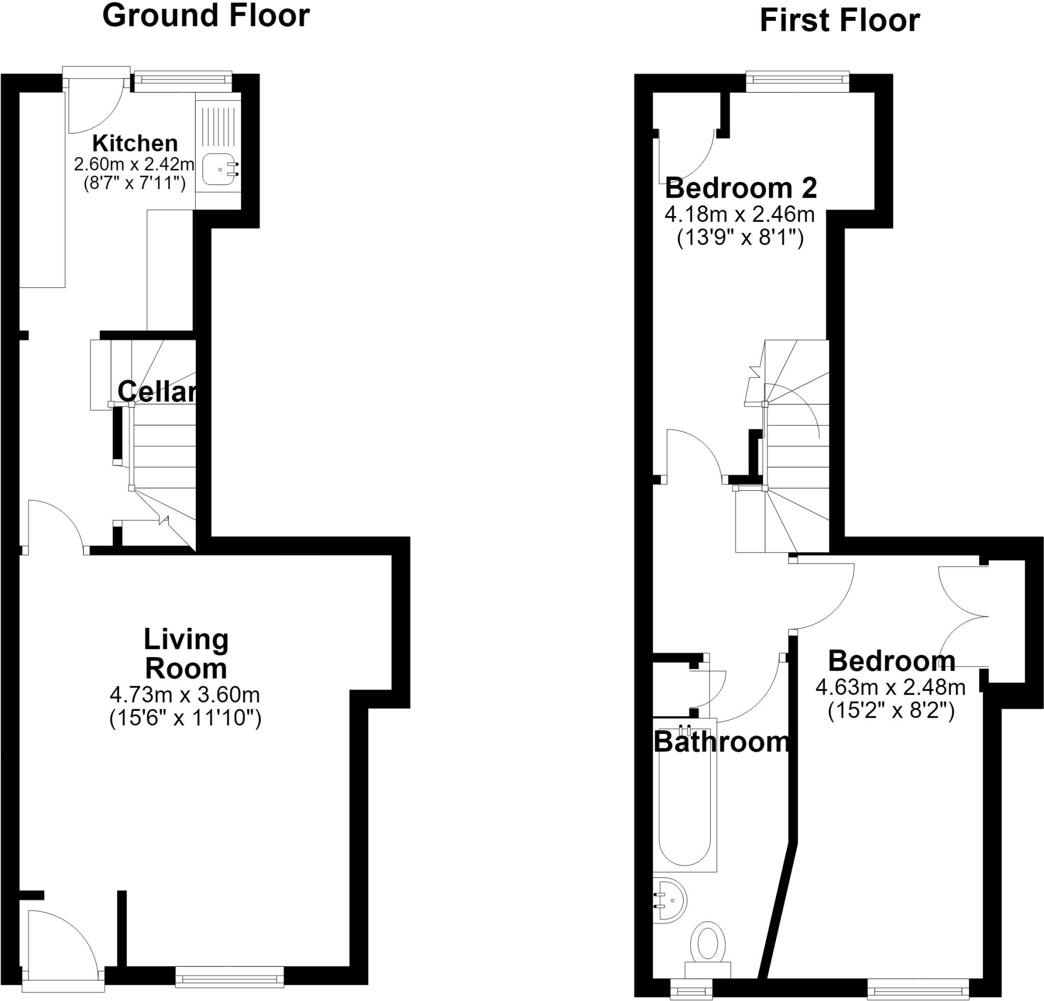 Sykes Street, Cleckheaton, BD19 floorplan