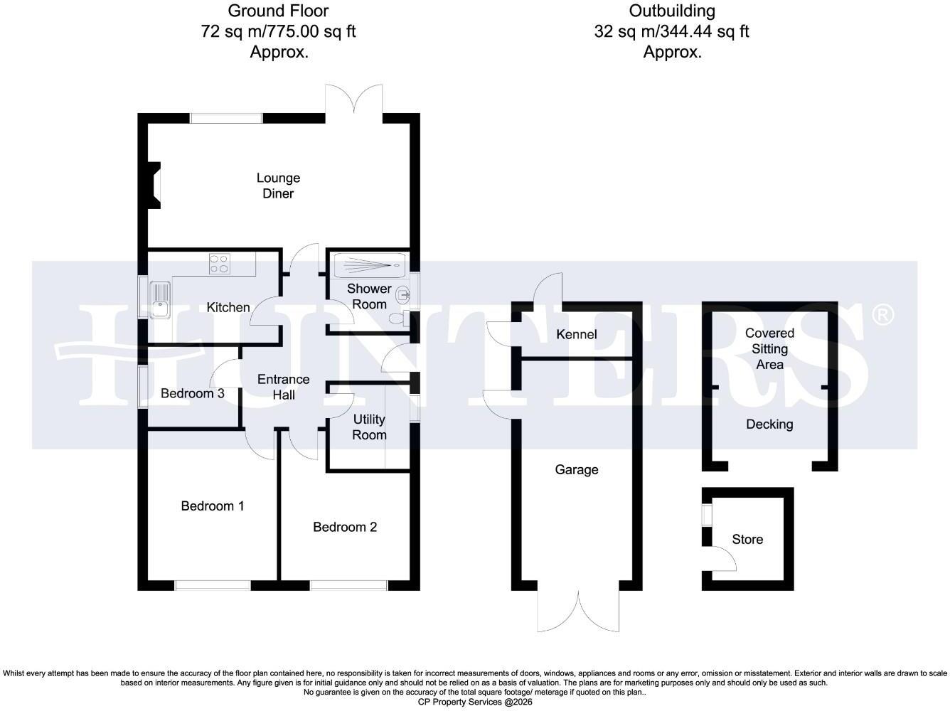 Herriot Grove, Bircotes, Doncaster floorplan
