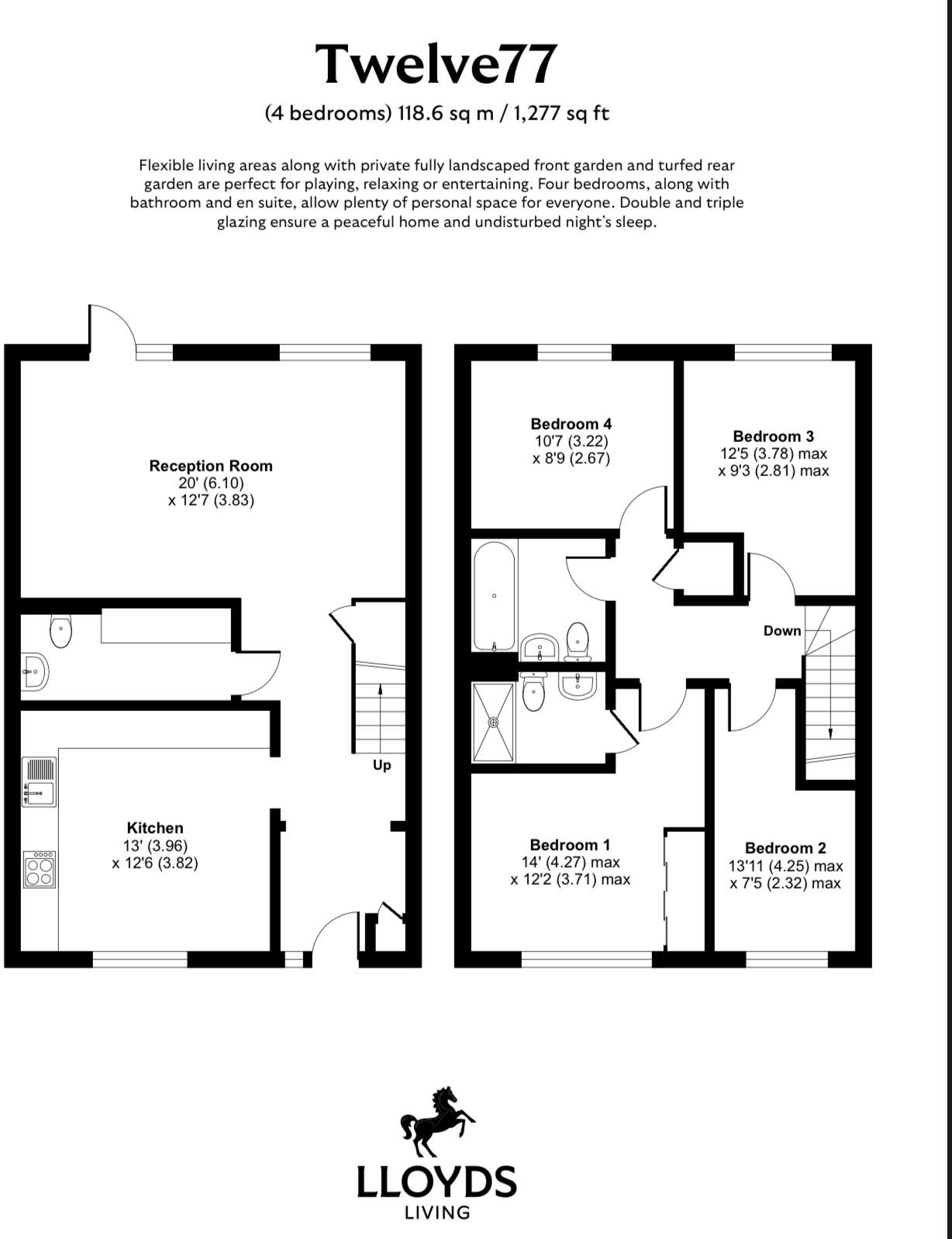 Wheatley Carr, Barrowford, BB9 floorplan