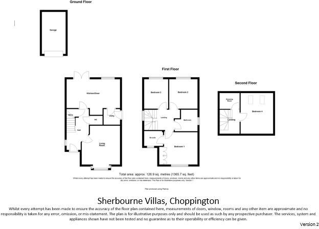 Sherbourne Villas, Choppington floorplan