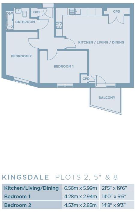 Kingsdale House, Wilberforce Close, Winchester, Hampshire floorplan