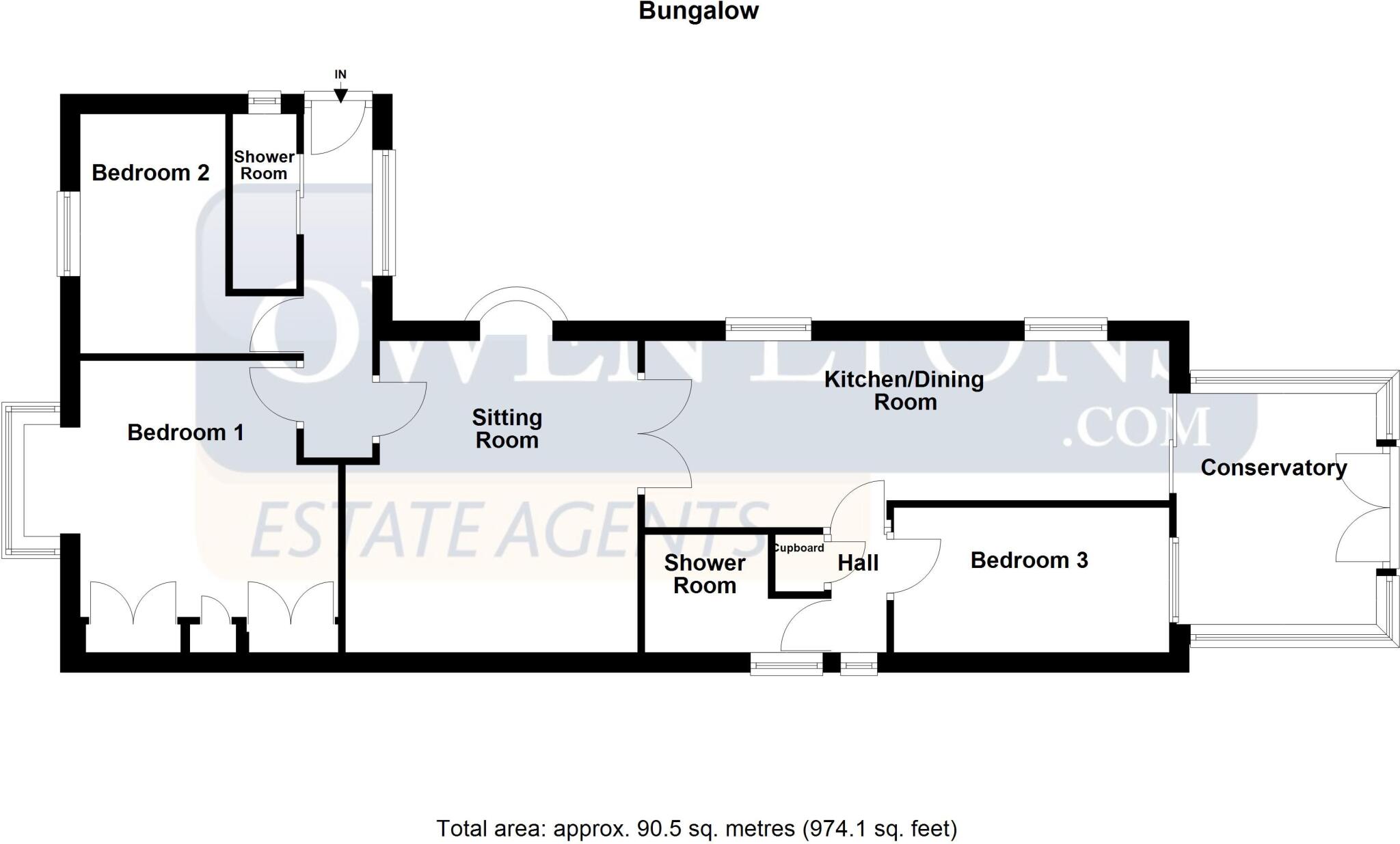 Little Thurrock, Grays floorplan
