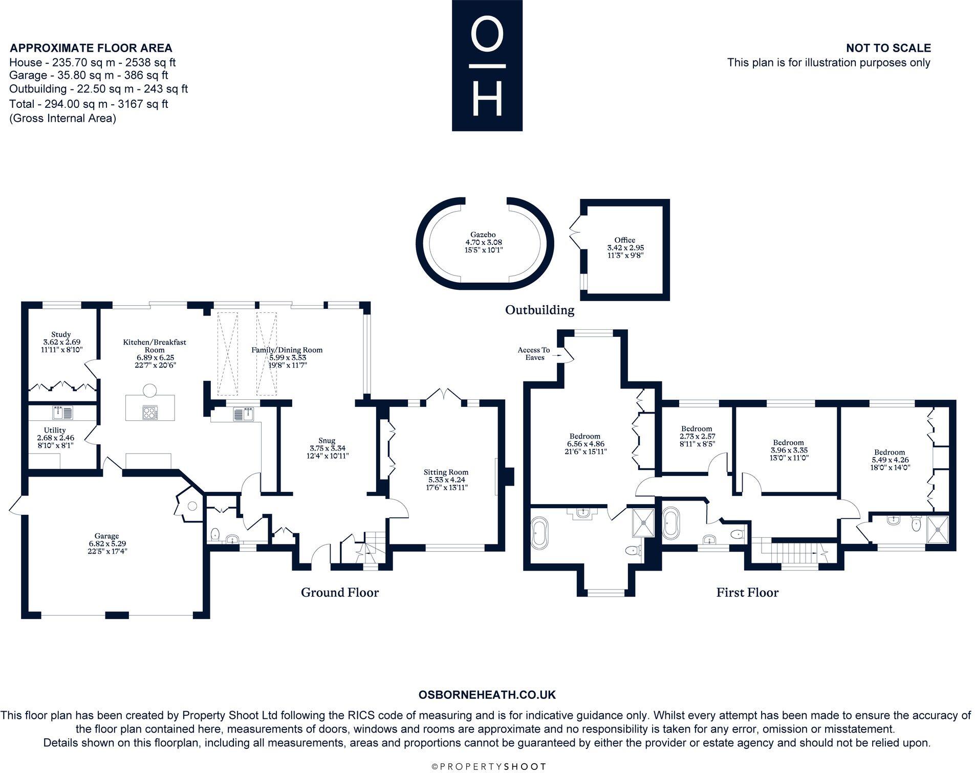 Knowle Grove, Virginia Water, GU25 floorplan