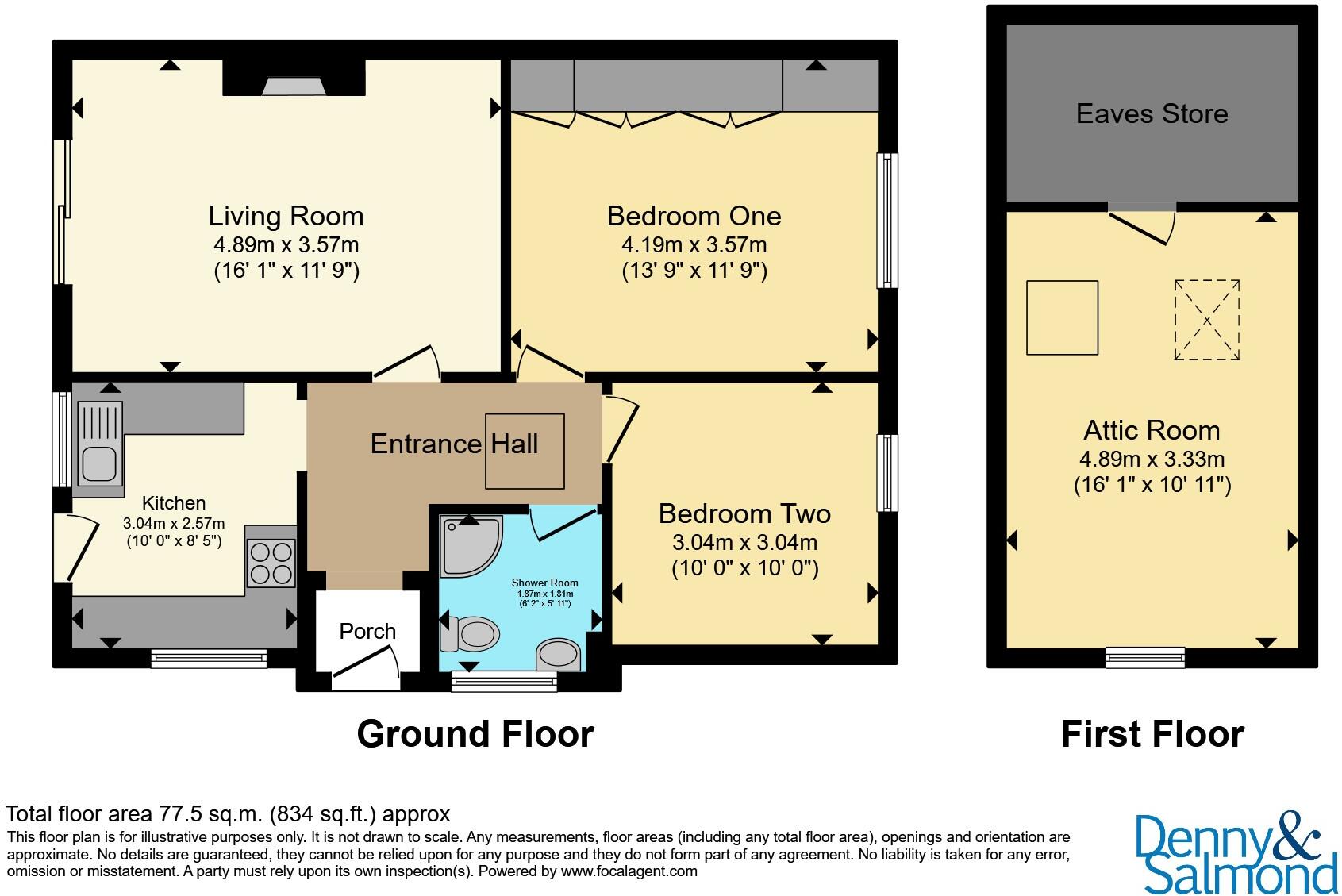 Meadway, Malvern floorplan