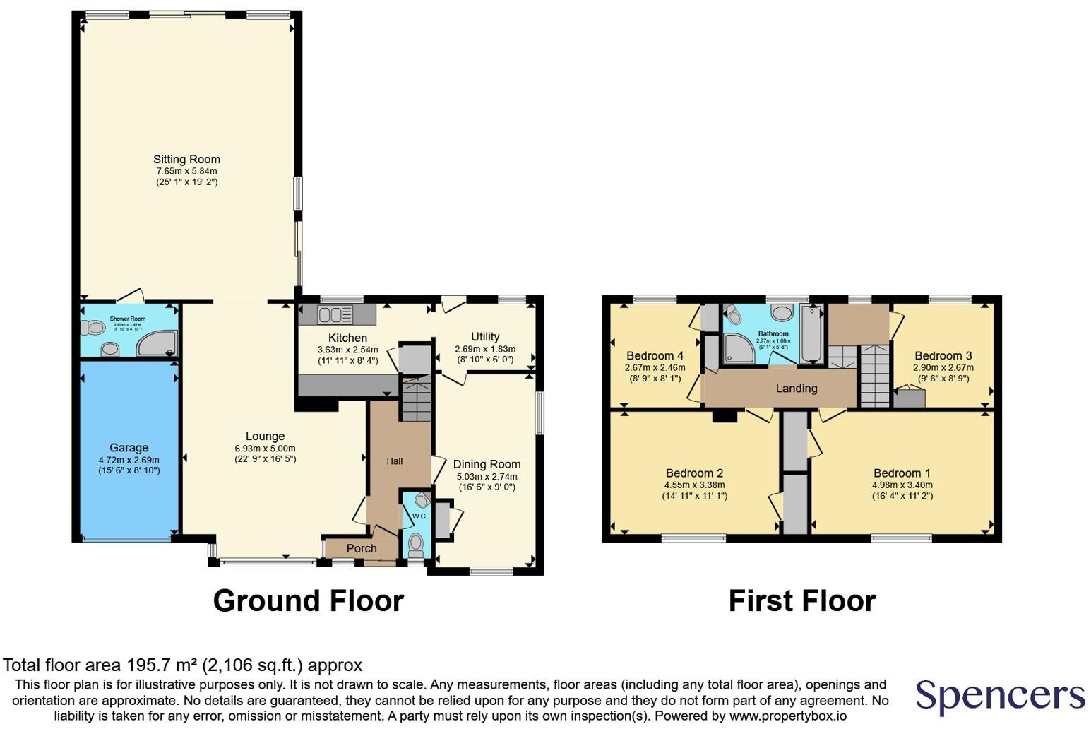 Waterfield Road, Cropston, Leicester, Leicestershire, LE7 floorplan