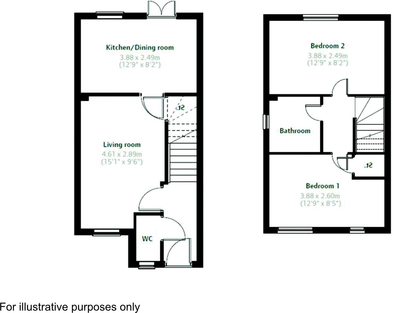 Norton Hall Lane, Norton Canes floorplan