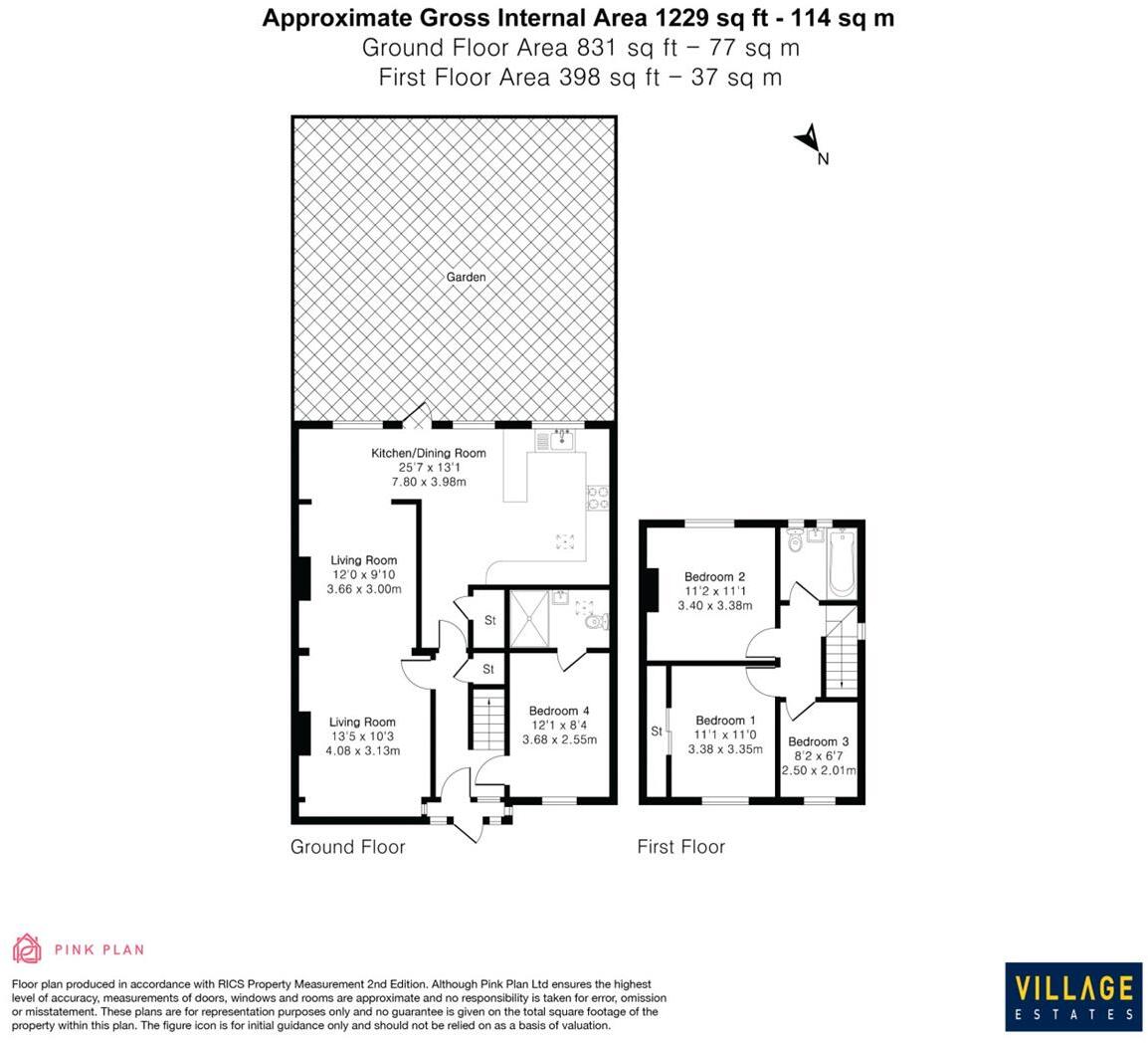 Hilfield Lane, Aldenham floorplan