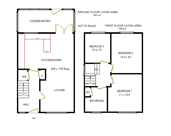 Heathfield Road, Bideford floorplan