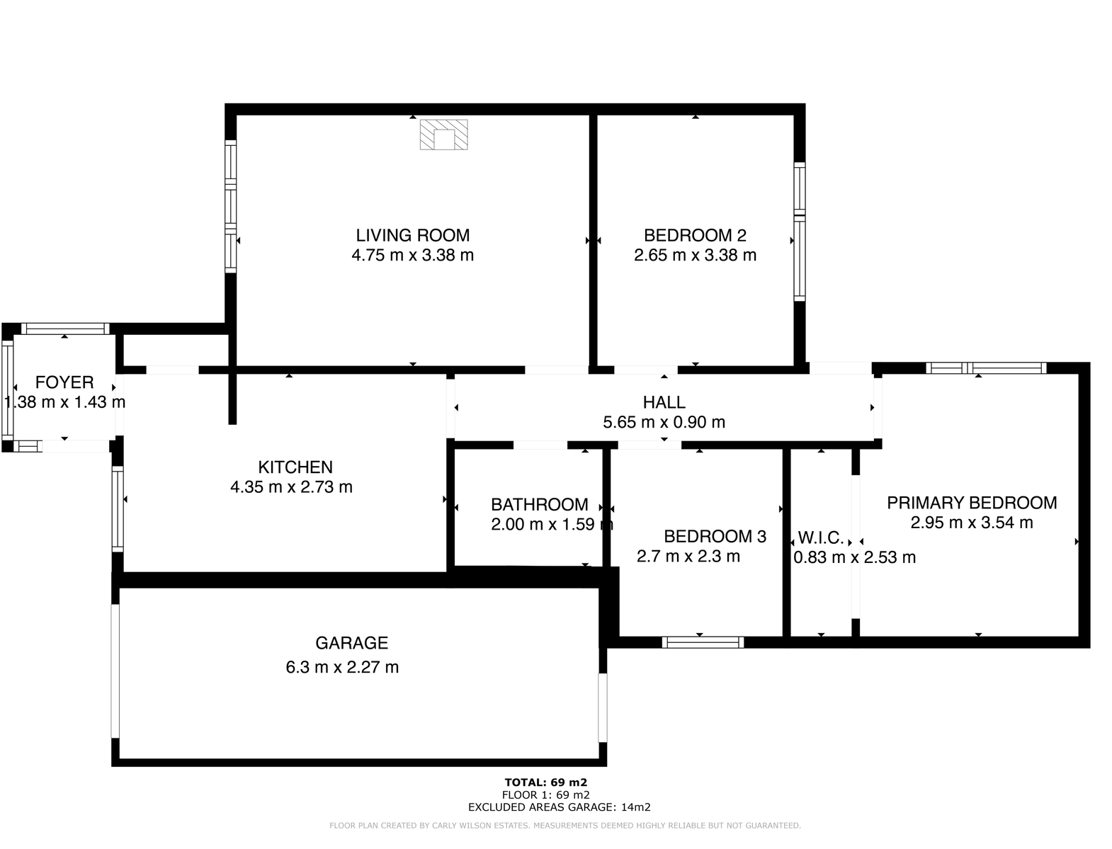 Windsor Close, Bramley, Rotherham, S66 3RS floorplan
