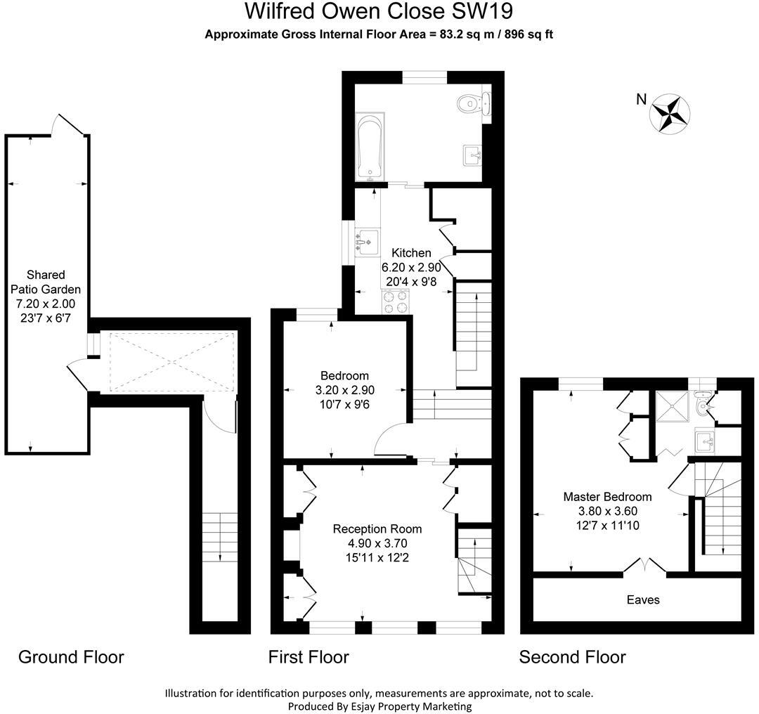 Wilfred Owen Close, London, SW19 floorplan