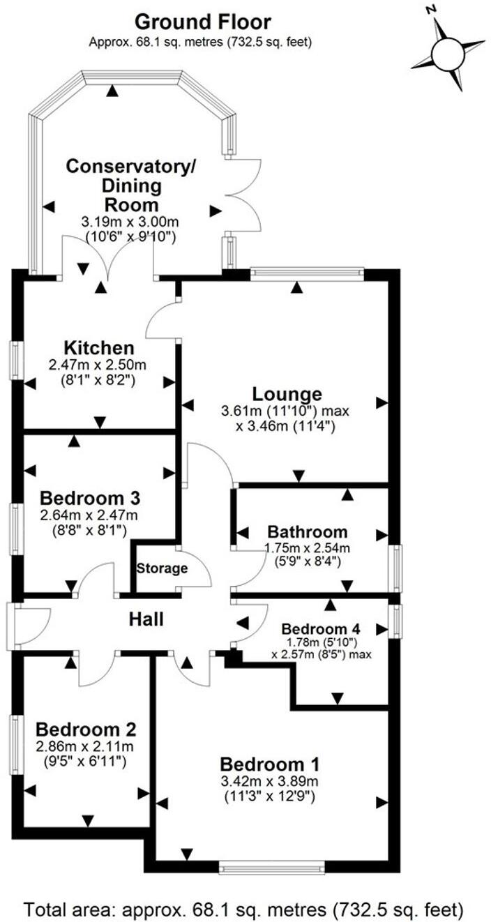 Haweswater Close, Beechwood, WA7 floorplan