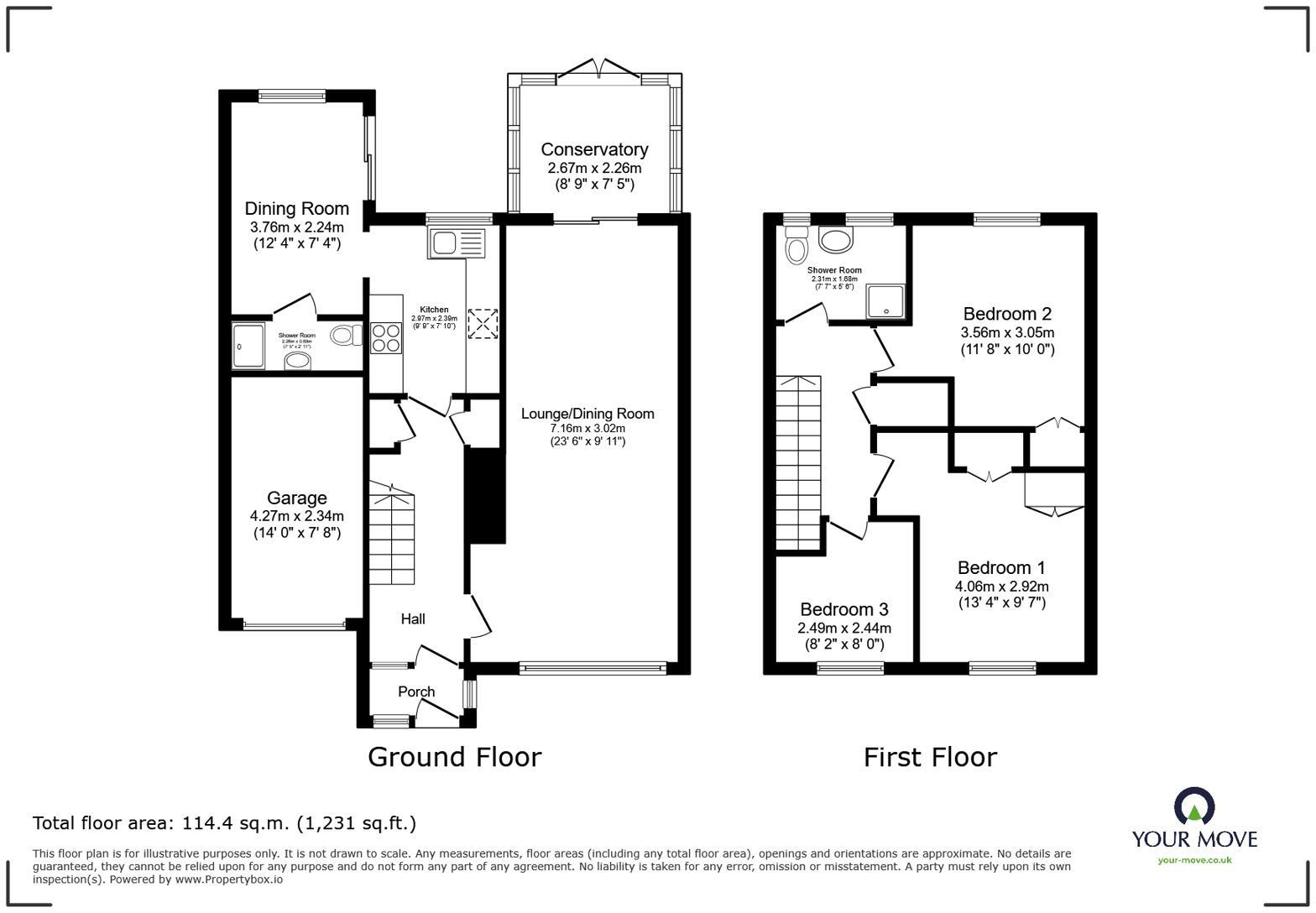Oaklands Road, Northfleet, Gravesend, Kent, DA11 floorplan