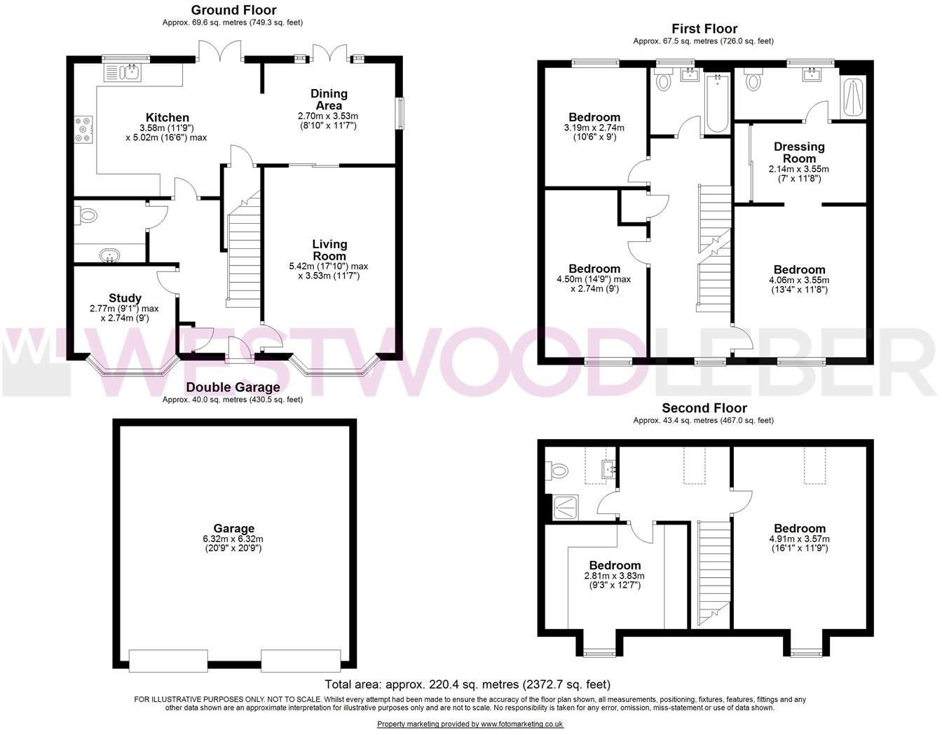 Elmer Close, Hoddeson floorplan