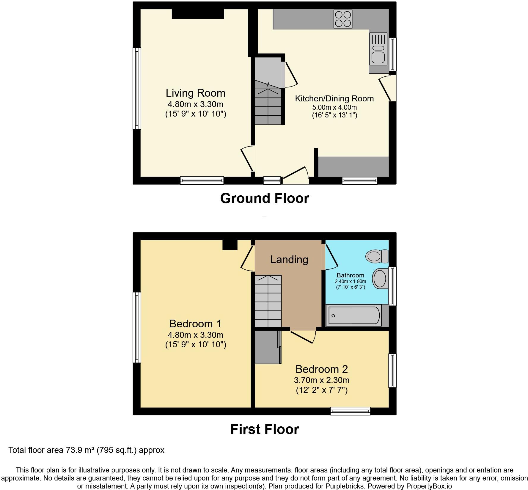 Tunwell Greave, Sheffield, S5 floorplan