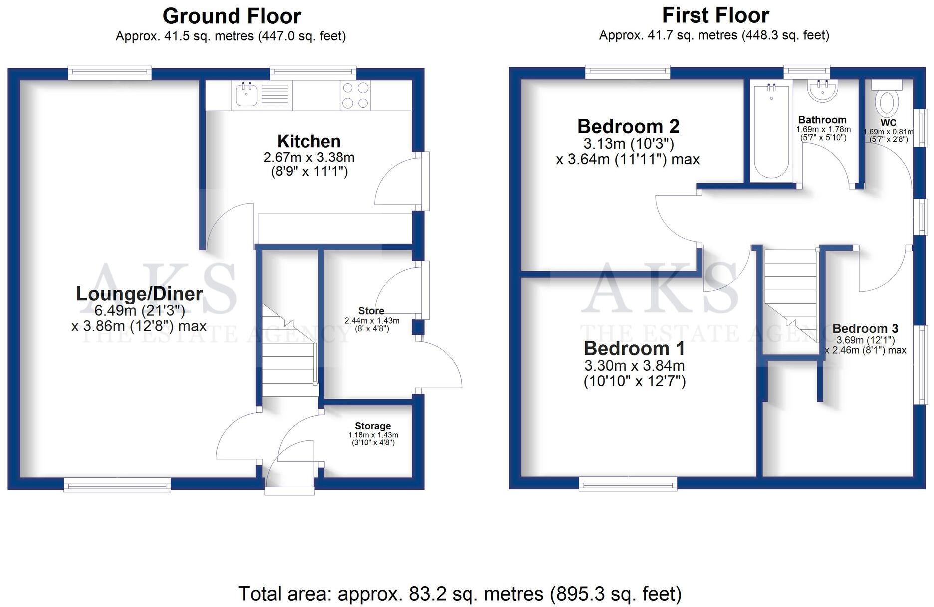Springfield Road, Etwall, DE65 floorplan