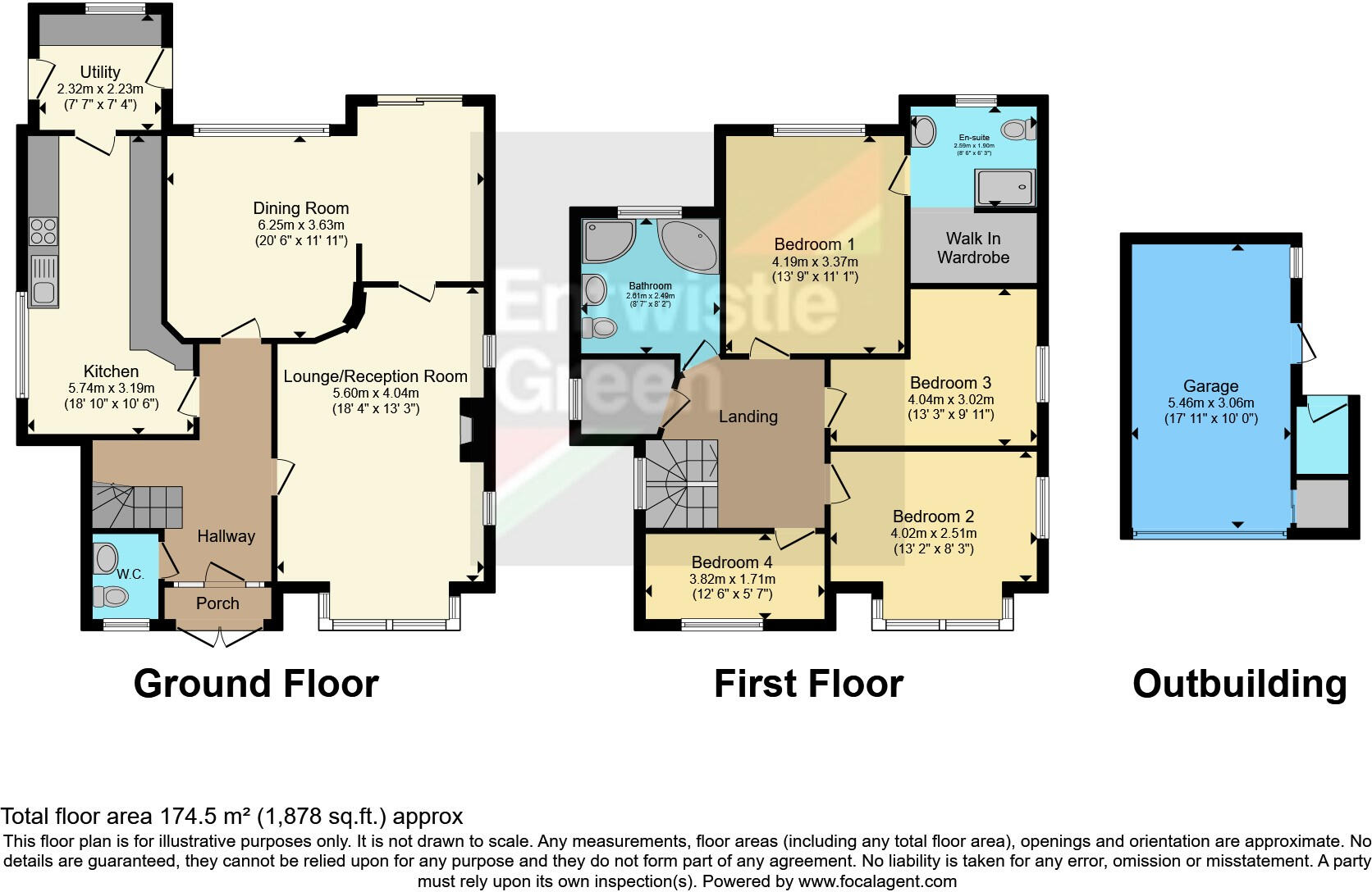 Broadway, Morecambe, Lancashire, LA4 floorplan