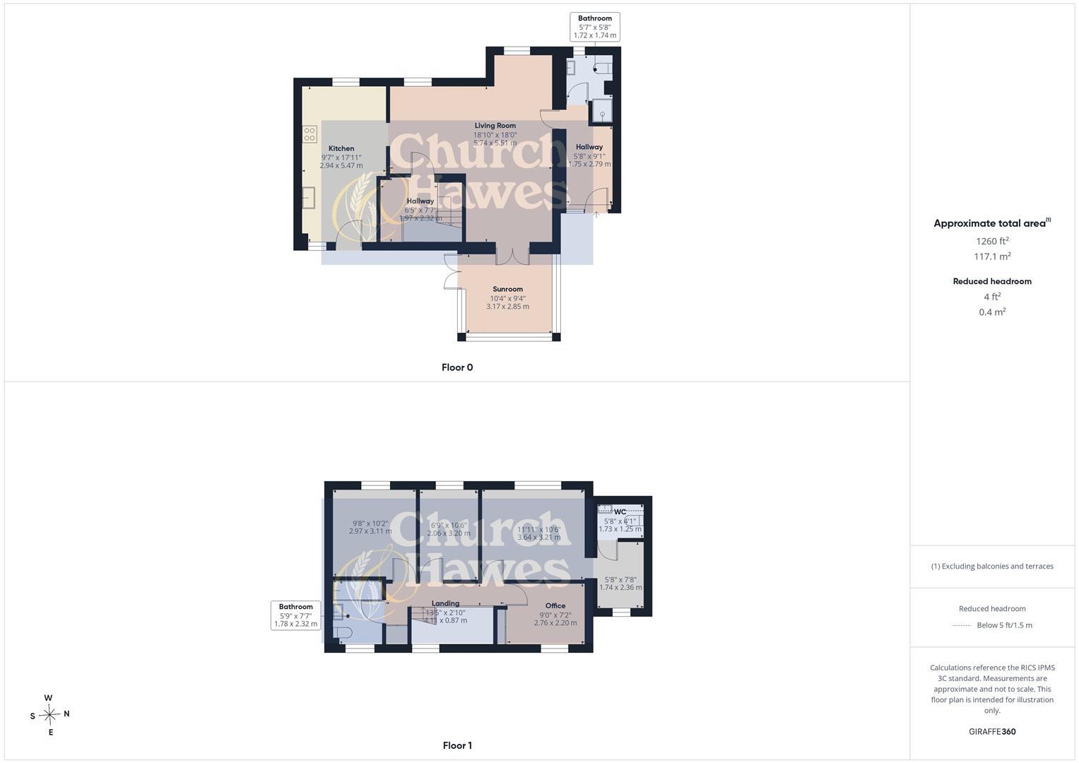 Inchbonnie Road, South Woodham Ferrers, Chelmsford floorplan