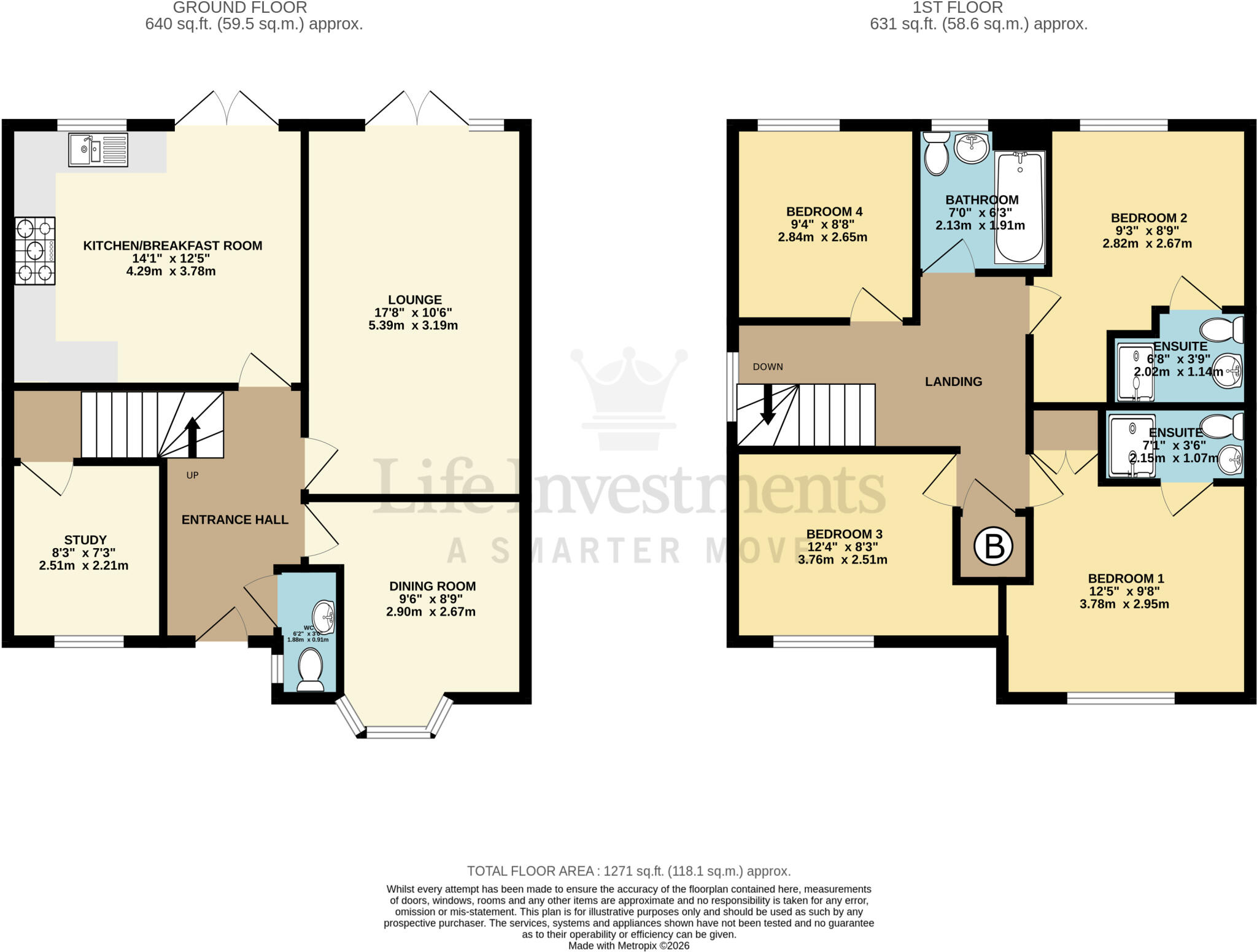 Sidings Way, Hillmorton, Rugby, Warwickshire floorplan