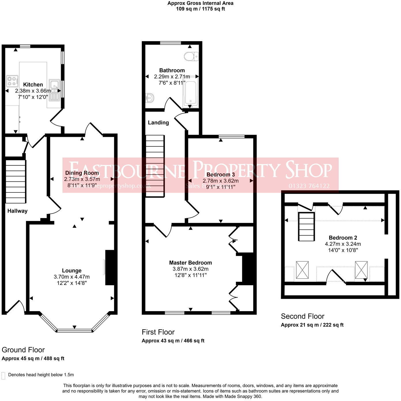 Church Lane, Eastbourne, BN21 1HU floorplan